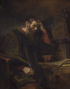 The Apostle Paul by Rembrandt (1657)