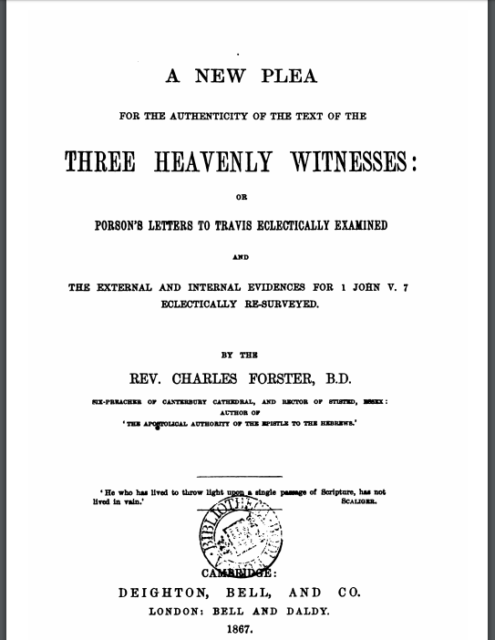 Book Cover: A New Plea