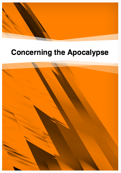 Book Cover: Concerning the Text of the Apocalypse