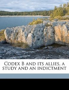 Book Cover: Codex B & Its Allies Vol 1 & 2