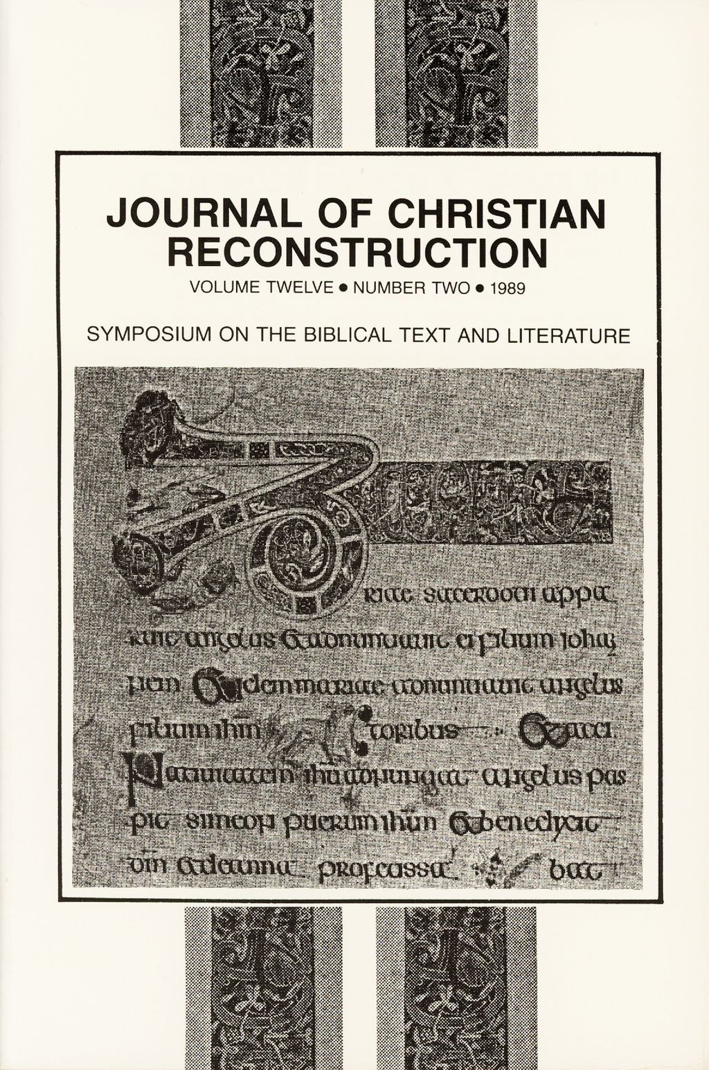 Journal of Christian Reconstruction Volume 12-2